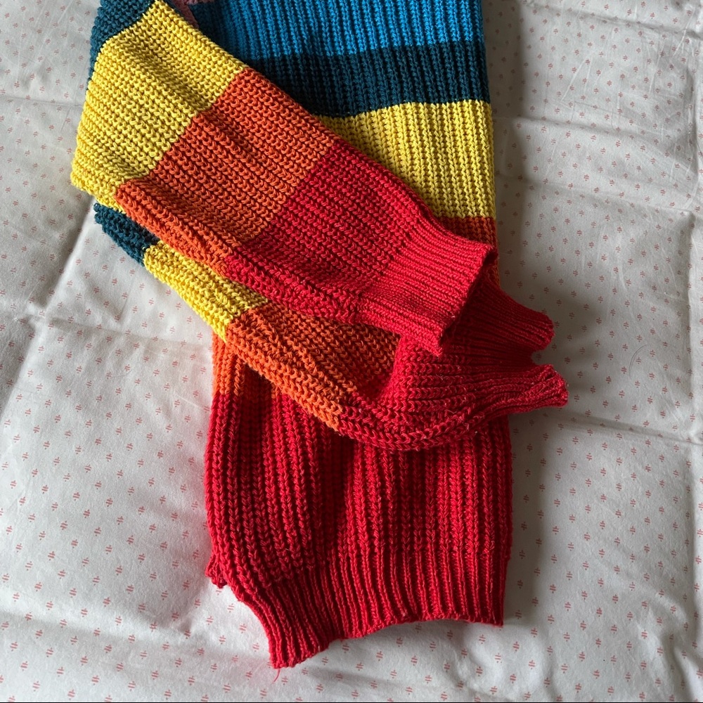 Colorful striped sweater - Picture 3 of 3